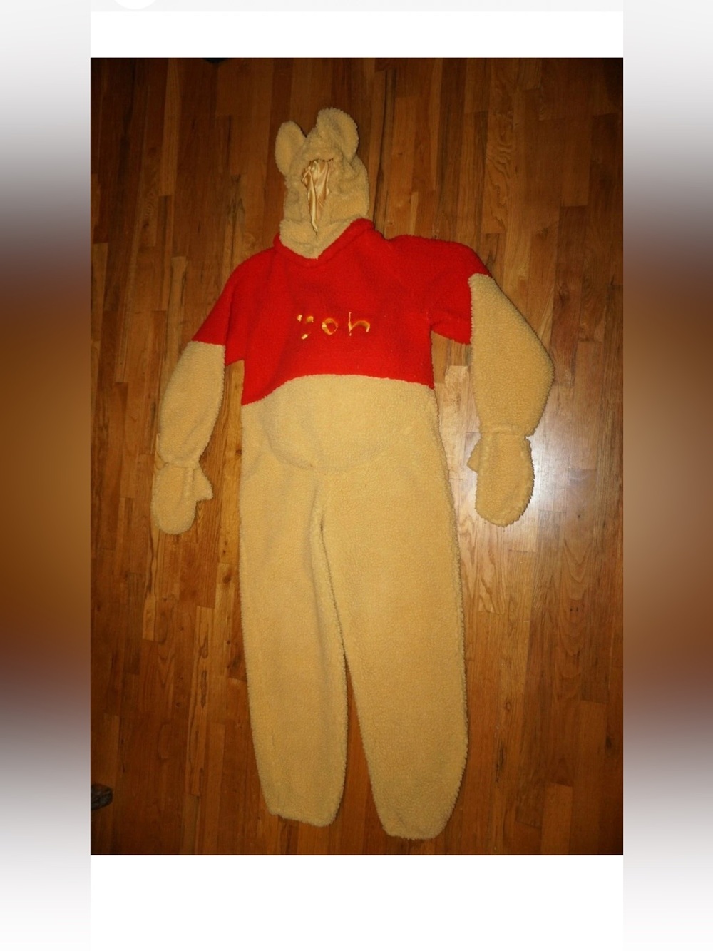 Disney Store Halloween Winnie the Pooh Costume Adult L unisex